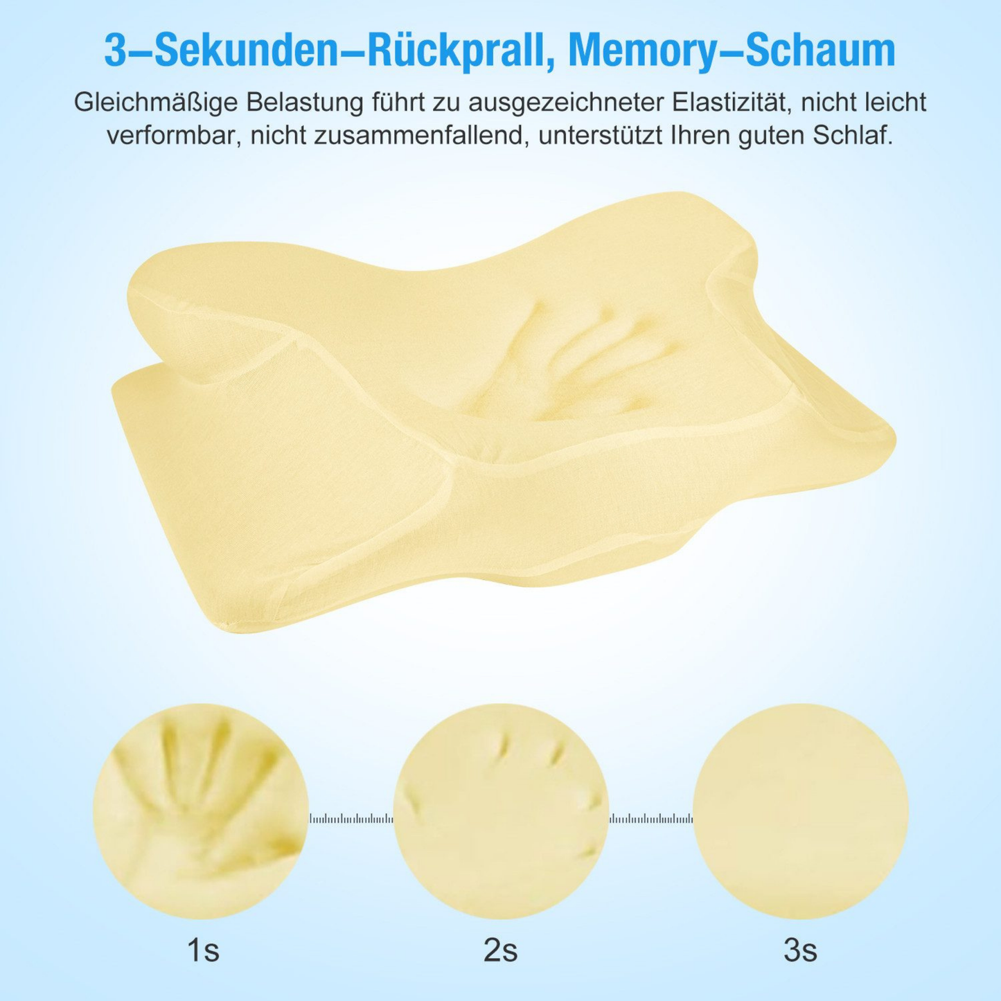 Das Ergonomische TERA Kissen - Orthopädisch getestet